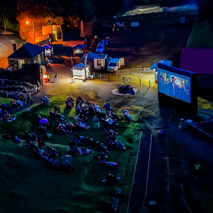 Family Outdoor or Drive In Cinema with Pizza product image