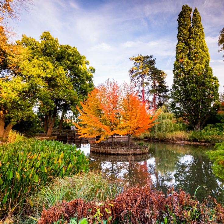 Entrance to RHS Garden Wisley & Afternoon Tea for Two product image