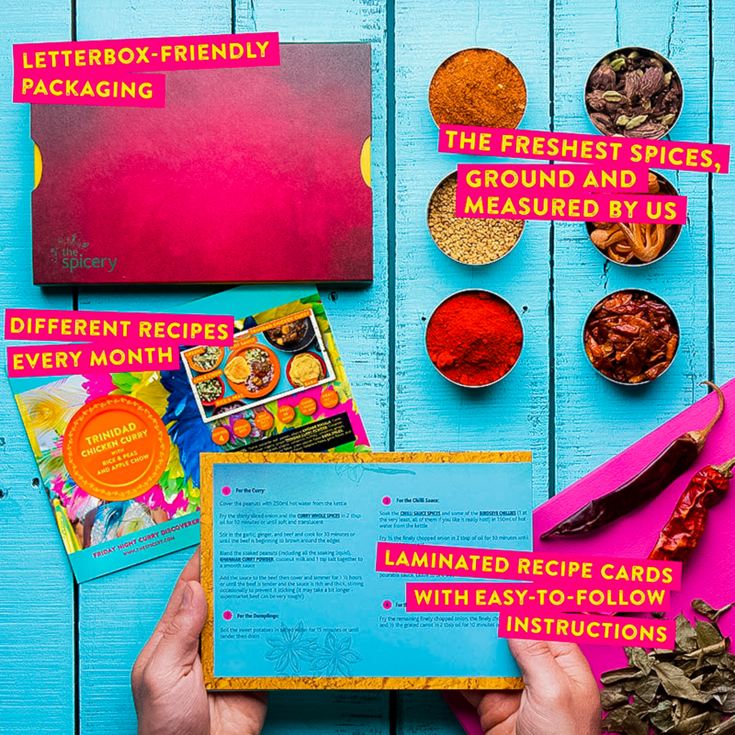3 Month Curry Recipe Kit Subscription with The Spicery product image
