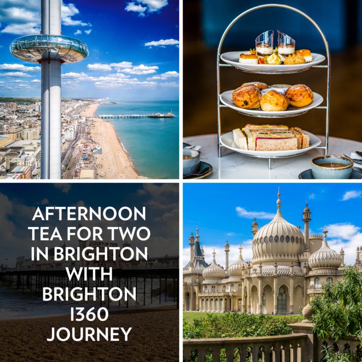 Afternoon Tea for Two in Brighton with Brighton i360 Journey product image