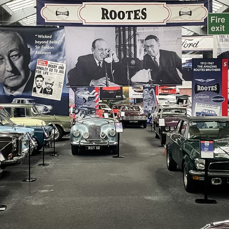 The Great British Car Journey Entrance for Four product image