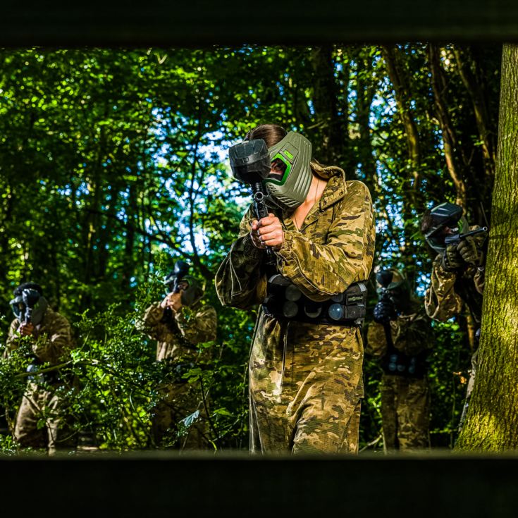 Forest Paintball for Two with 100 Paintballs product image