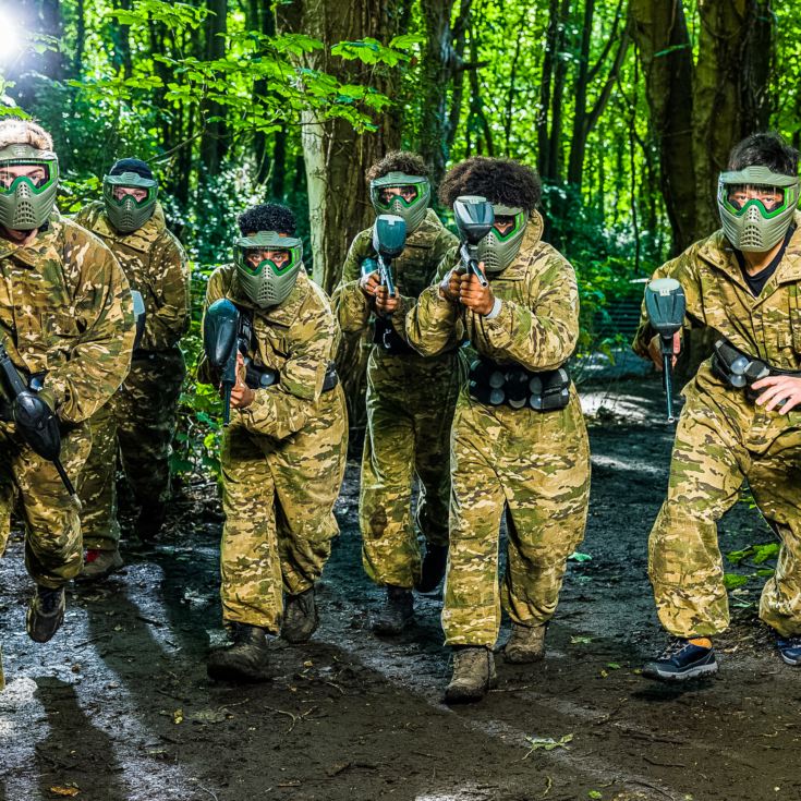 Forest Paintball for Four with 100 Paintballs product image