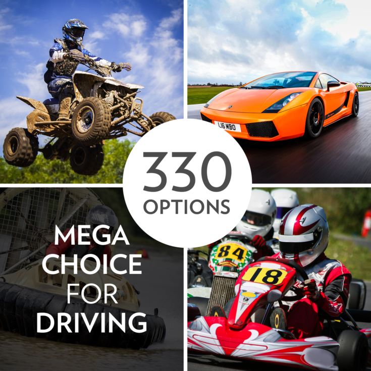 Mega Choice for Driving - Experience Day Voucher product image