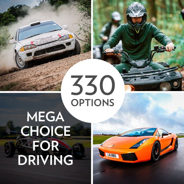 Mega Choice for Driving - Experience Day Voucher product image
