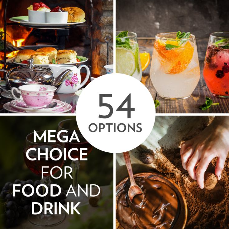 Mega Choice for Food and Drink - Experience Day Voucher product image