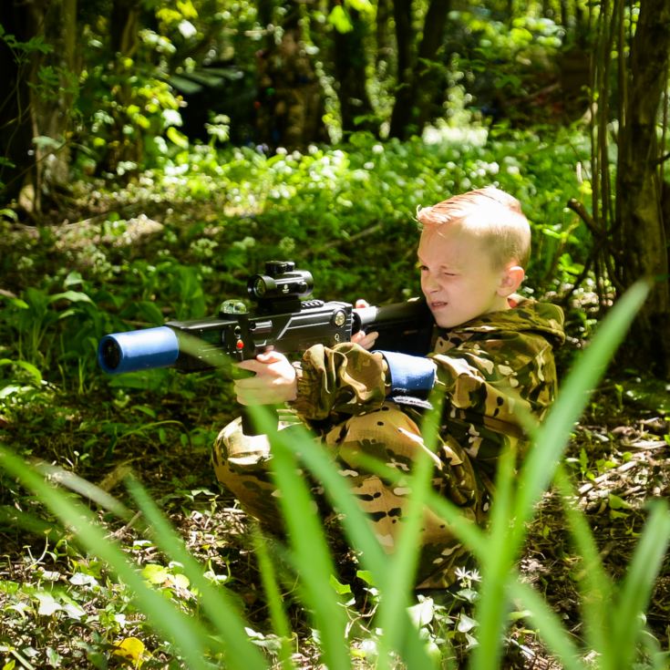 Forest Laser Tag with Lunch for Four