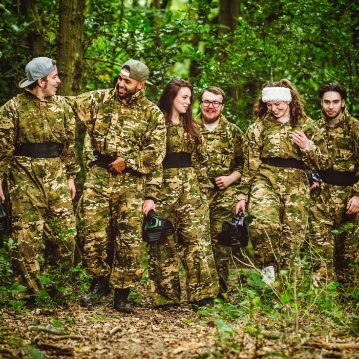 Forest Laser Tag with Lunch for Four