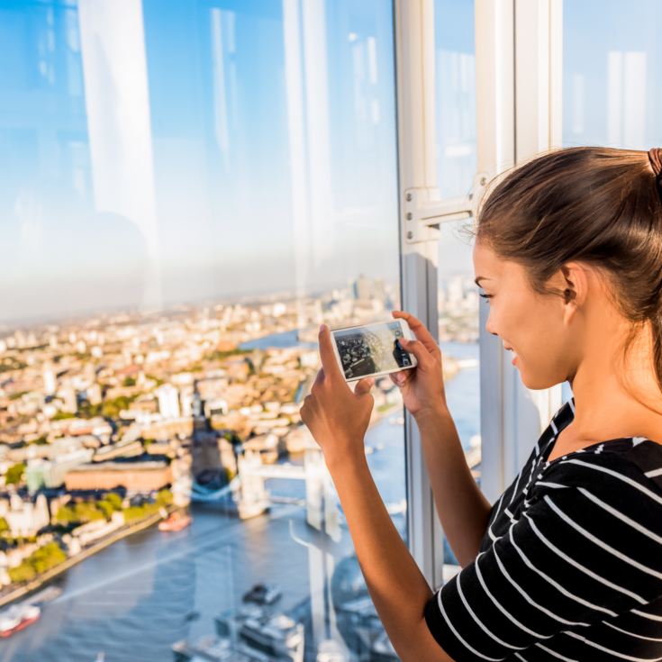 A Romantic Escape for Two & View from the Shard with Champagne product image