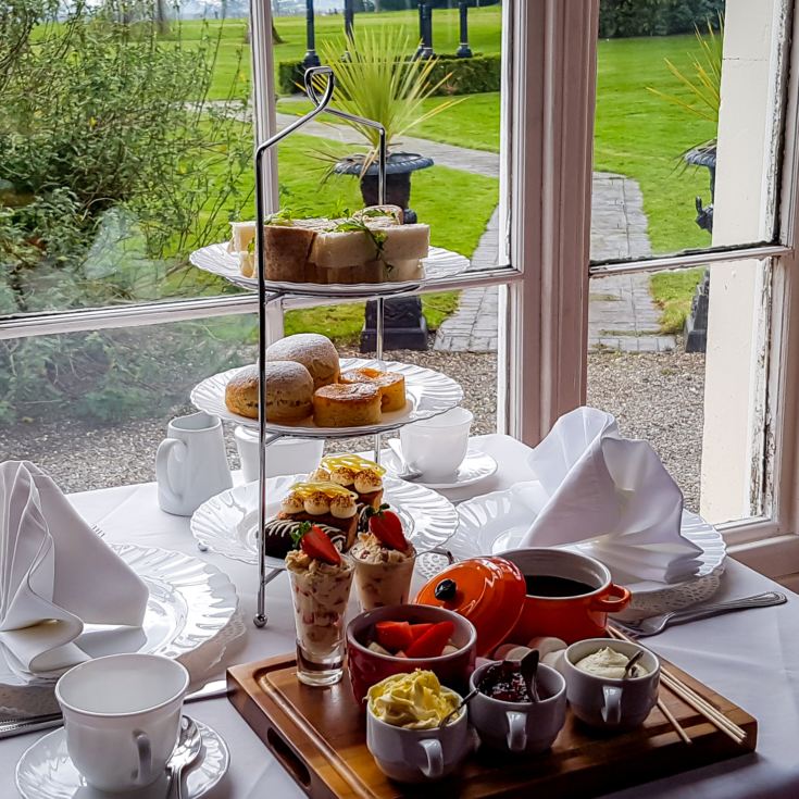 Champagne Afternoon Tea for Two at The Haughton Hall Hotel product image