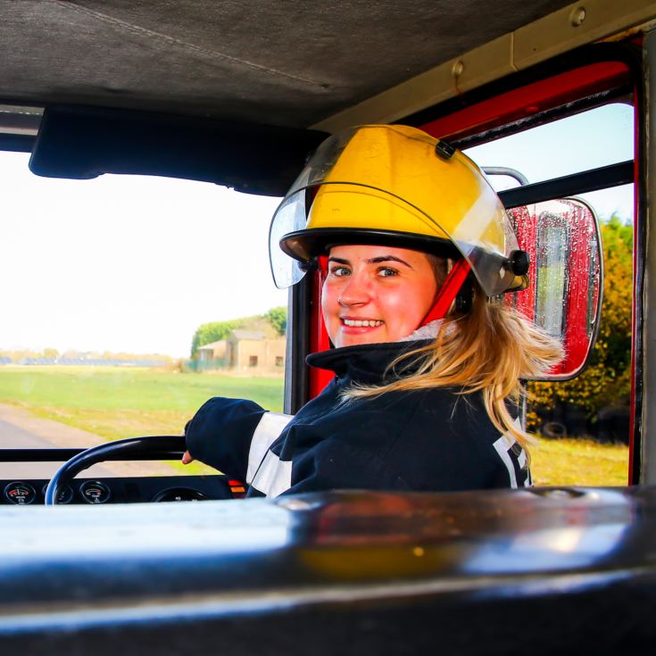 Fire Engine Driving at Prestwold Driving Centre product image