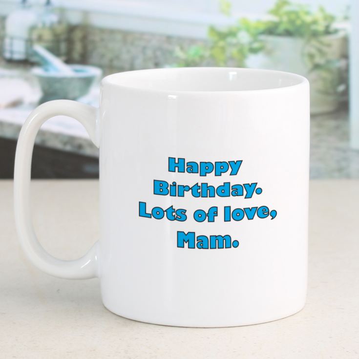 Established in... Personalised 18th Birthday Mug Blue product image