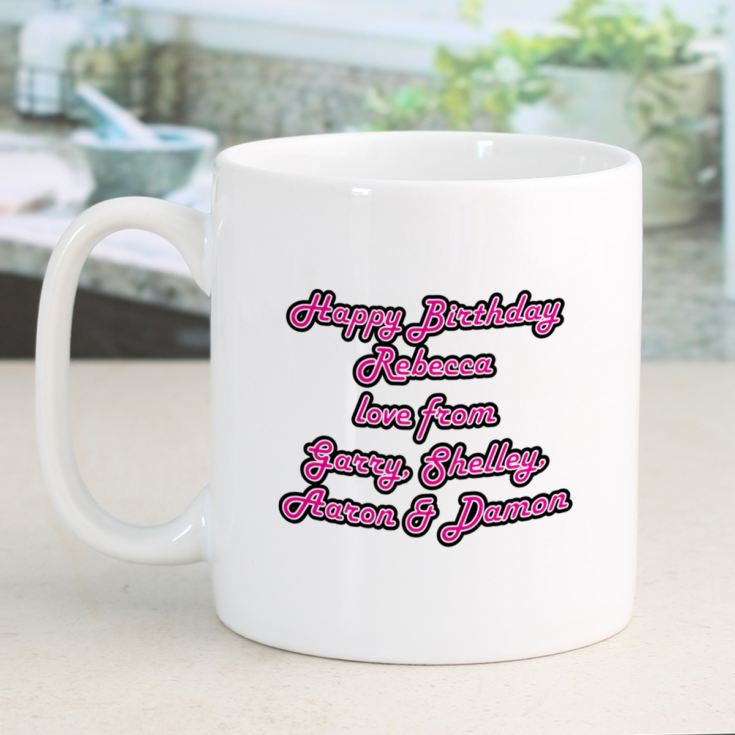 18 Years Personalised Birthday Mug product image