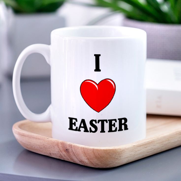 I Heart Easter Personalised Mug product image