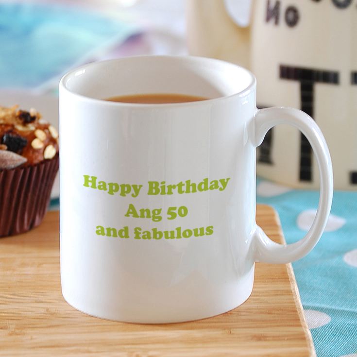Joke 50th Birthday Mug product image