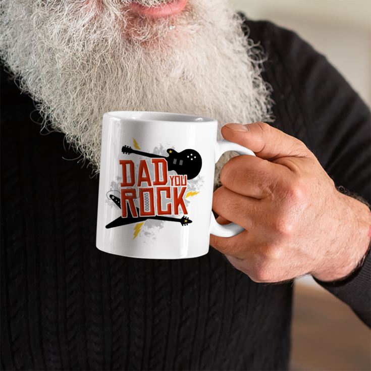 Personalised Dad You Rock Mug product image