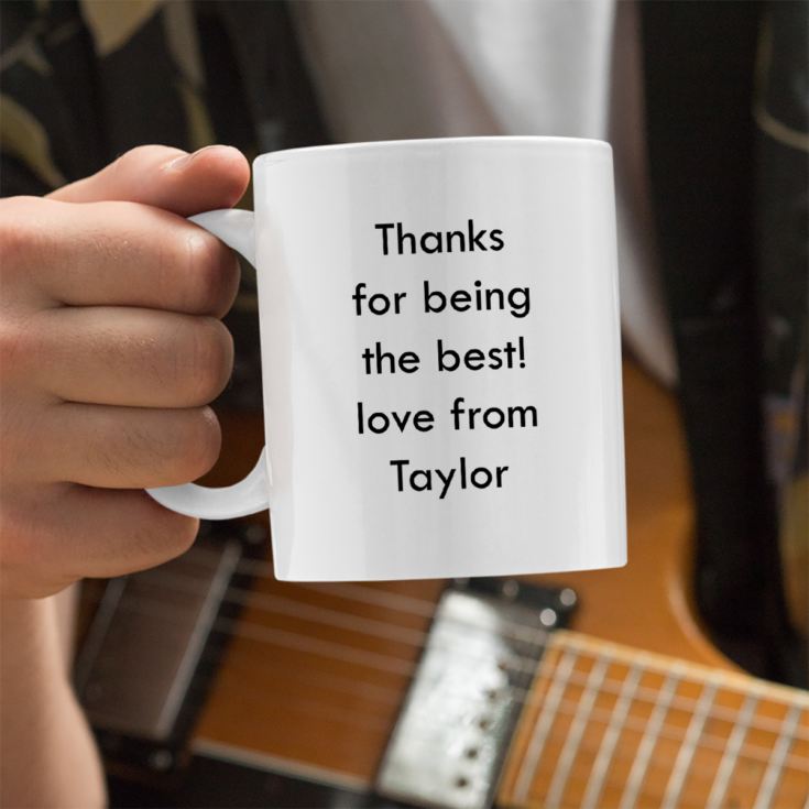 Top Dad Personalised Mug product image