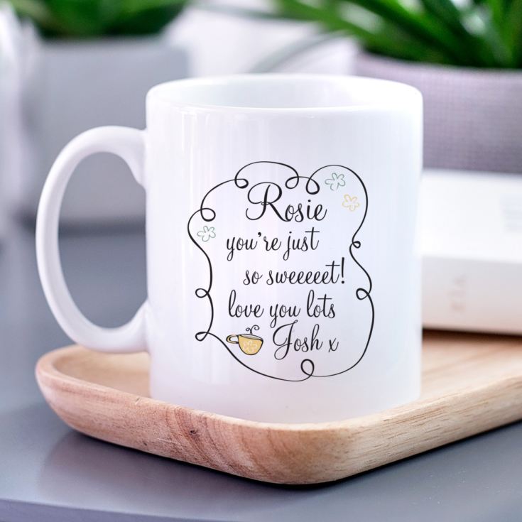 Personalised You're Just My Cup Of Tea Mug product image