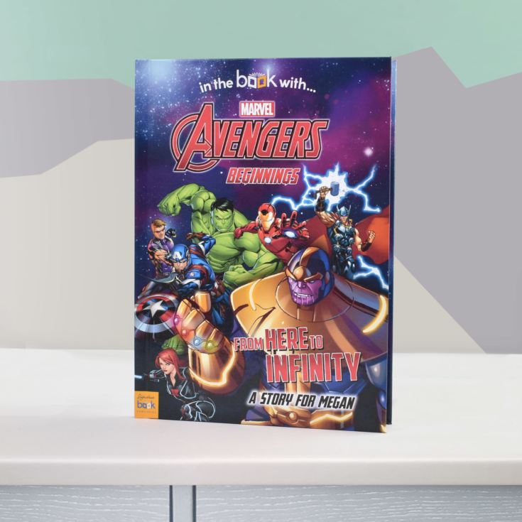 Avengers Beginnings from Here to Infinity Personalised Marvel Story Book product image