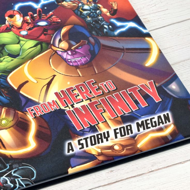 Avengers Beginnings from Here to Infinity Personalised Marvel Story Book product image