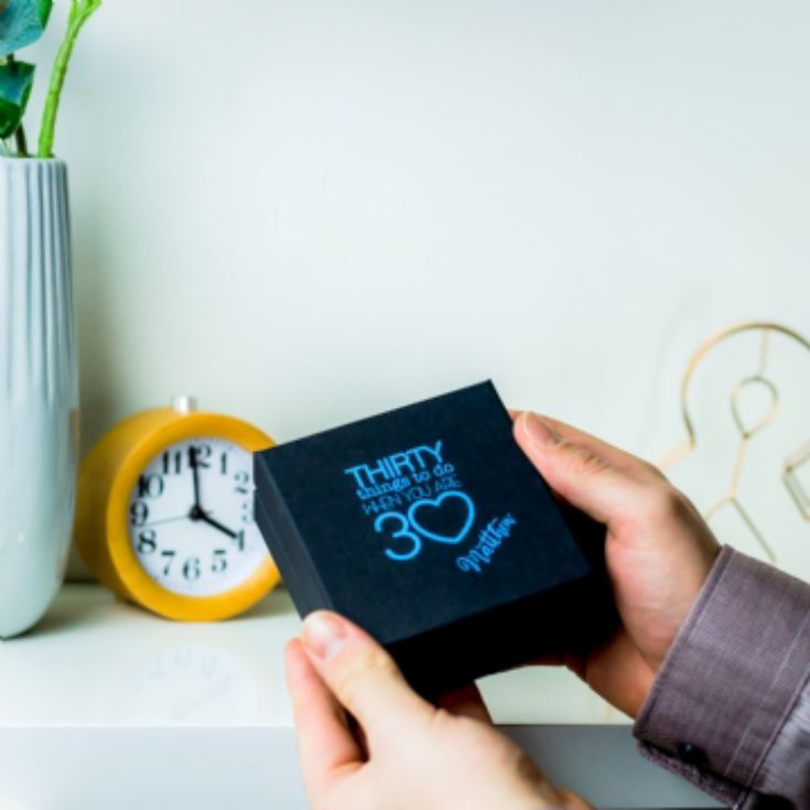 Personalised 30 Things To Do When You're 30 Gift Box product image