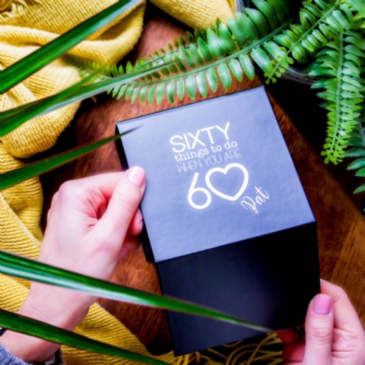 Personalised Sixty Things To Do When You Are 60 Gift Box product image