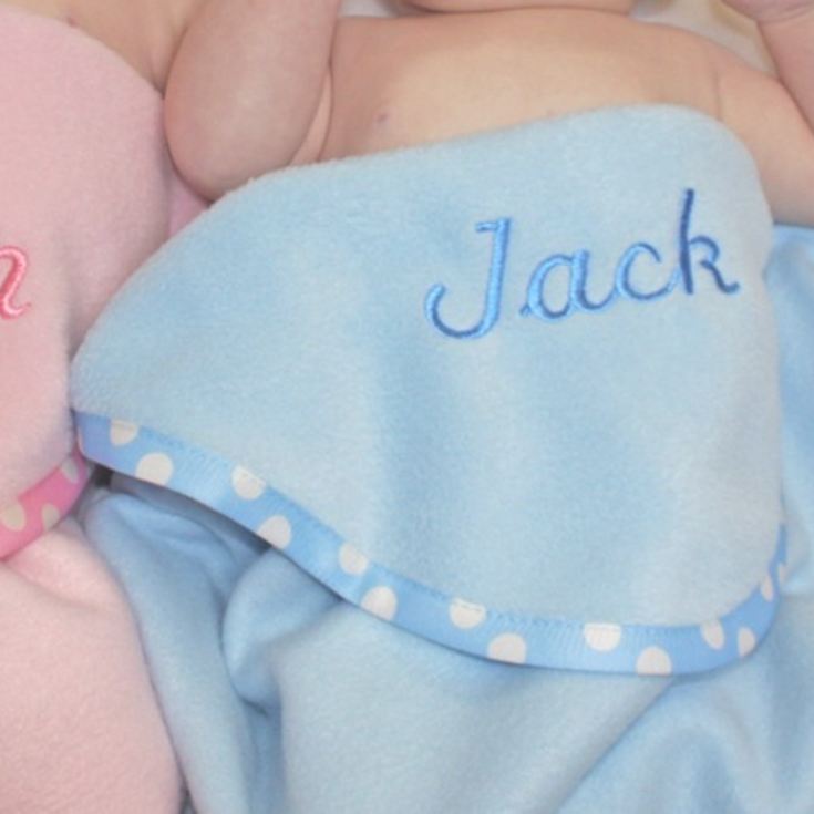 Personalised Embroidered Baby Blankets product image