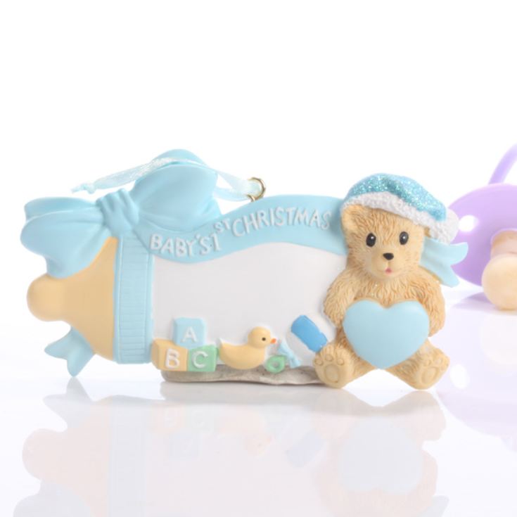 Personalised Baby's First Christmas Ornament product image