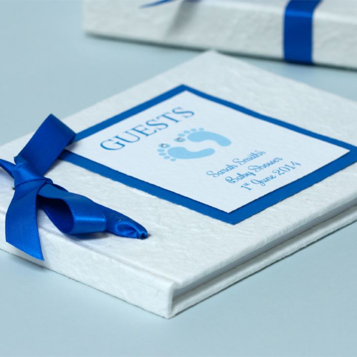 Personalised Baby Shower Guest Book The Gift Experience