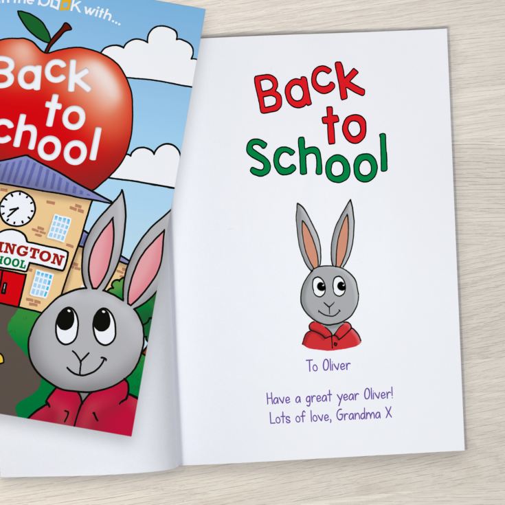 Back To School Personalised Book product image
