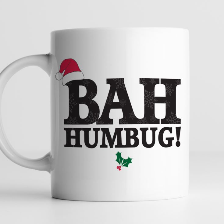 Personalised Bah Humbug Christmas Mug product image