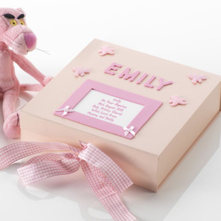 Personalised Baptism Memory Box product image