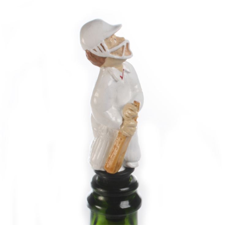 Batsman Cricket Bottle Stopper The Gift Experience