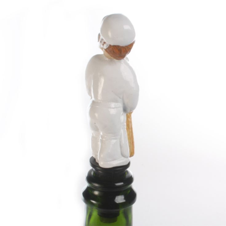 Batsman Cricket Bottle Stopper The Gift Experience