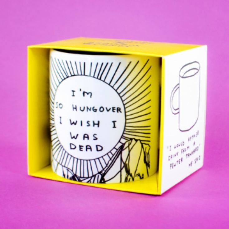 David Shrigley I'm so Hungover Mug product image