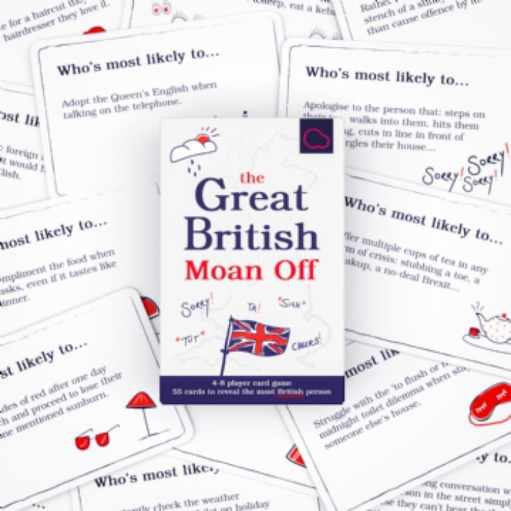 Great British Moan Off Card Game product image