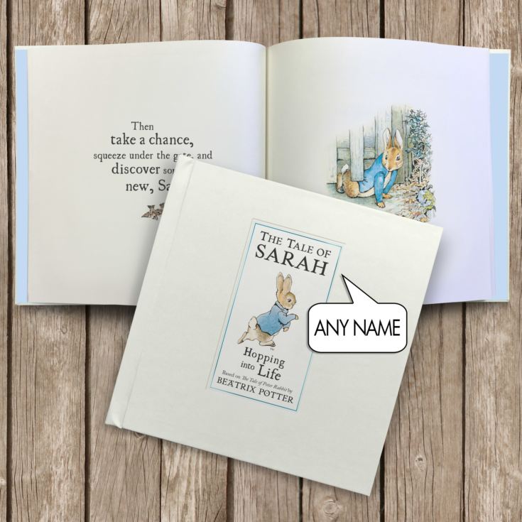 Personalised Peter Rabbit’s Hopping into Life Book product image