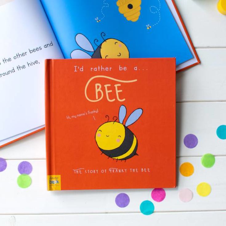 I’d Rather Be A Bee – Personalised Storybook product image