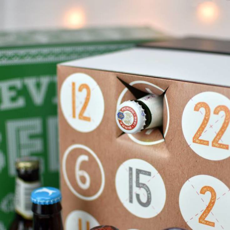 Personalised Beer Advent Calendar The Gift Experience
