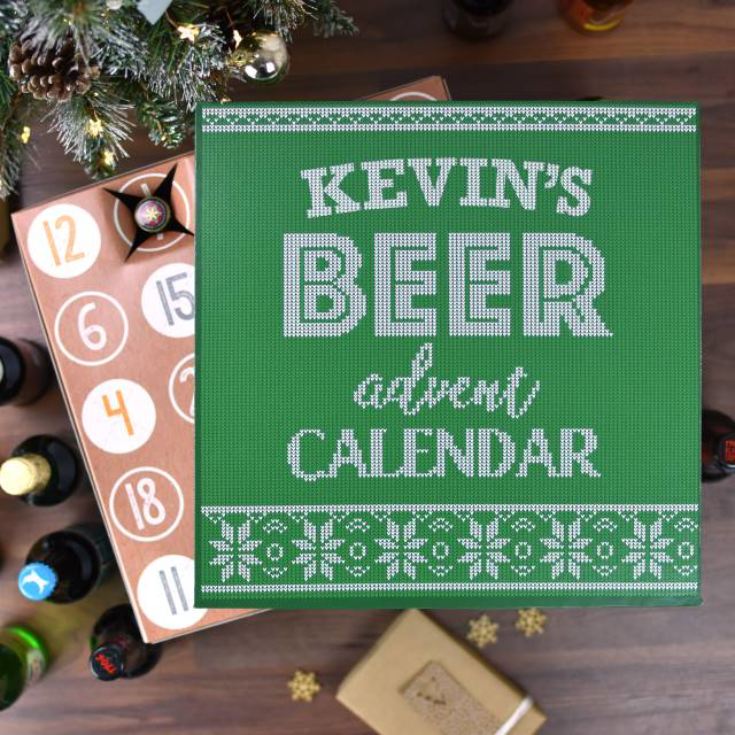 Personalised Beer Advent Calendar The Gift Experience