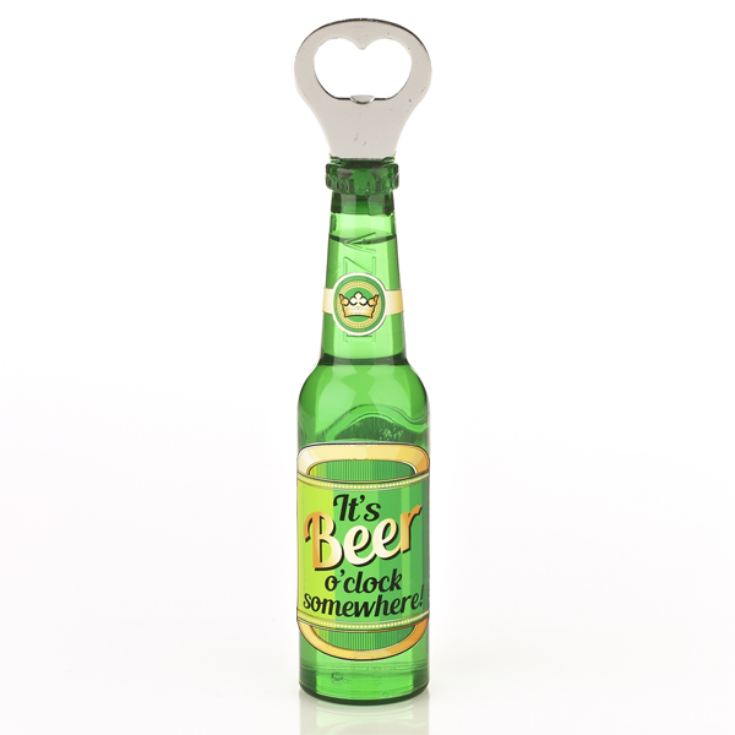 Beer Bottle Opener - It's Beer O'Clock product image