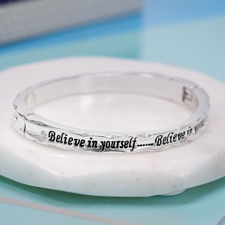 Believe in Yourself Bangle in Personalised Box product image