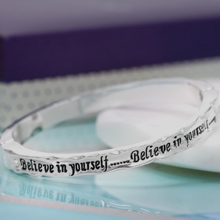 Believe in Yourself Bangle in Personalised Box product image