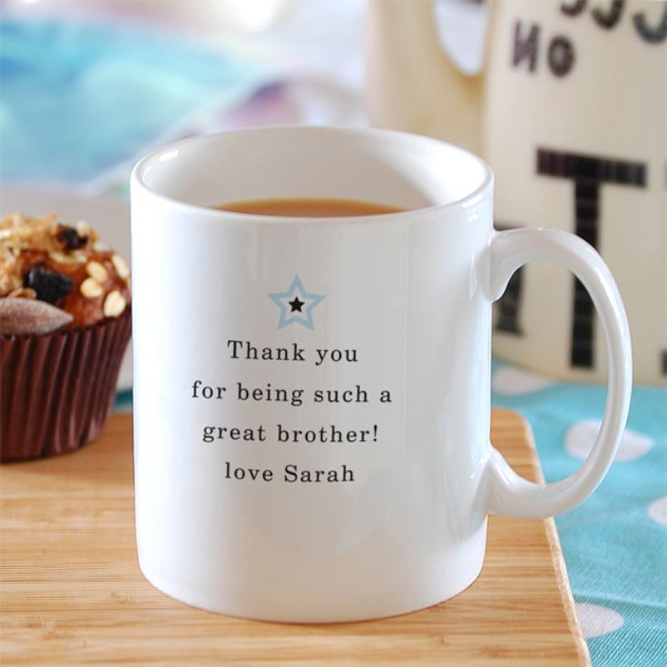 Best Brother Ever Personalised Mug product image