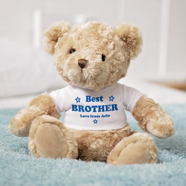 Personalised Best Brother Teddy Bear product image