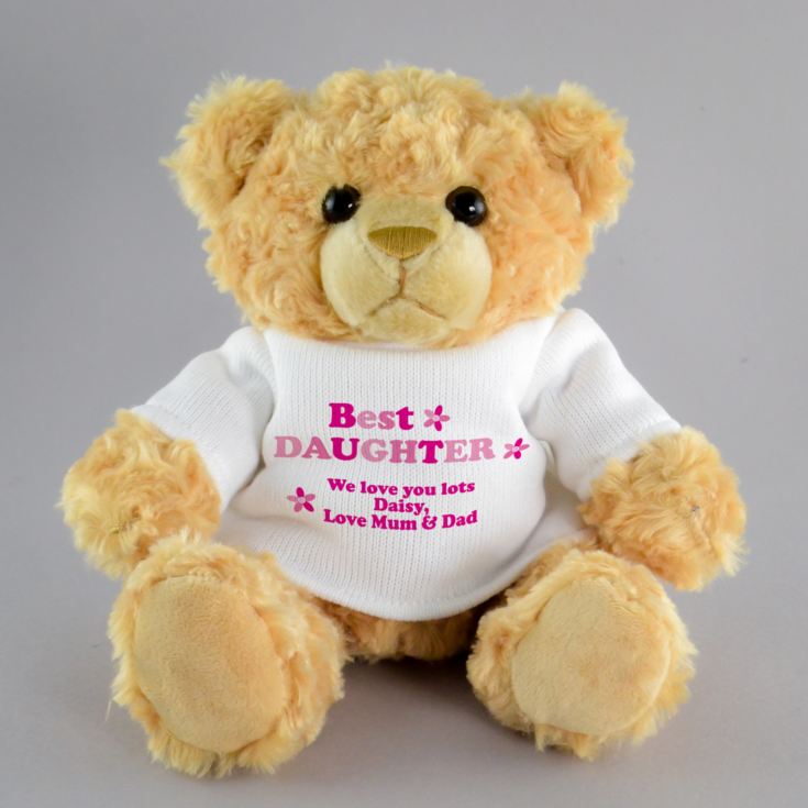 Personalised Best Daughter Teddy Bear product image