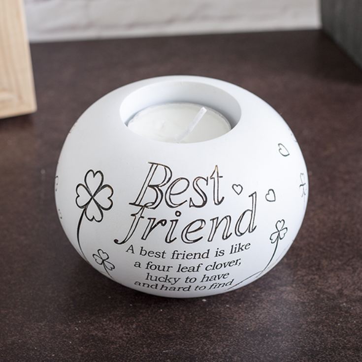Best Friend Tealight Holder The Gift Experience