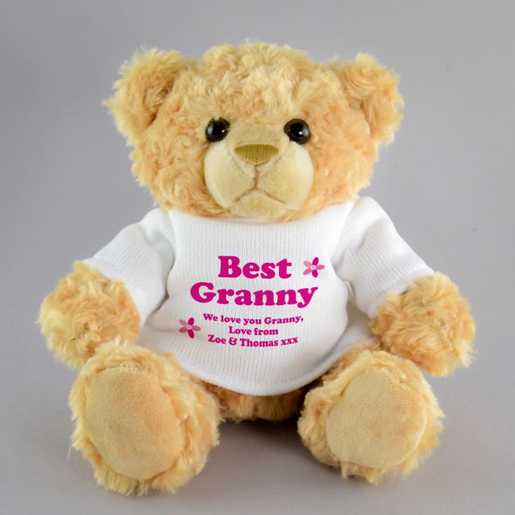 Personalised Best Grandma Teddy Bear product image