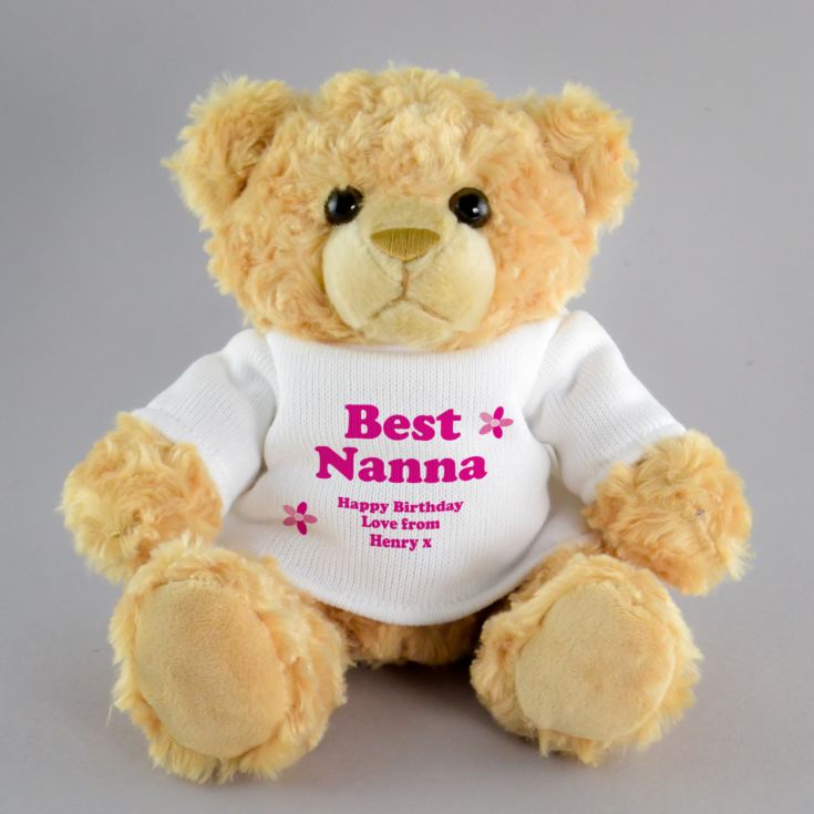 Personalised Best Grandma Teddy Bear product image