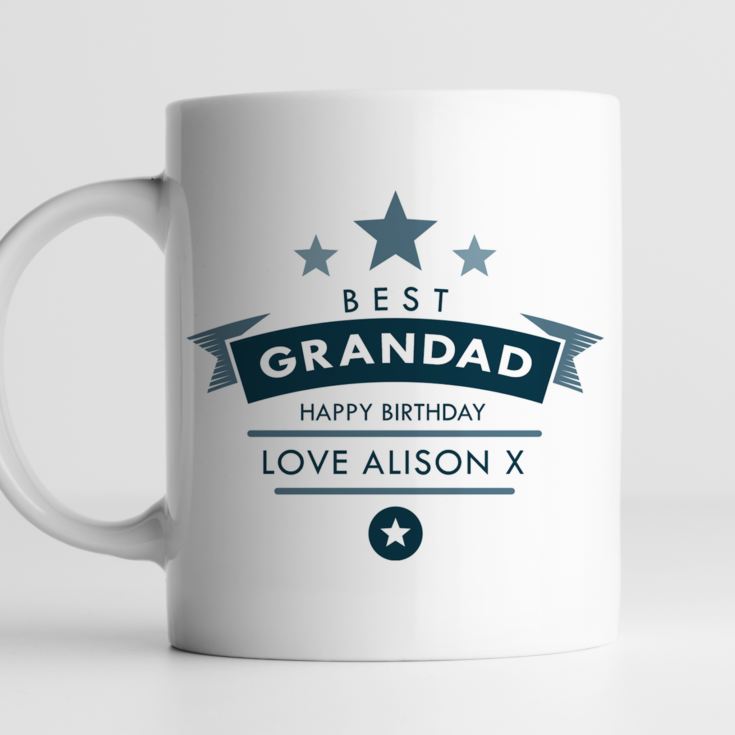 Personalised Best Grandpa Mug product image